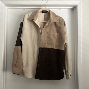 Cider Color Block Button Down